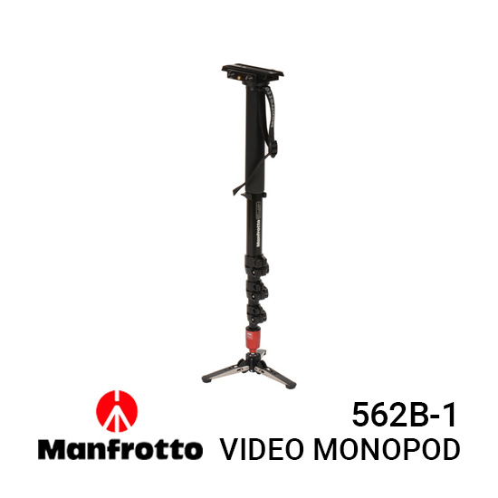 Jual Manfrotto 562B-1 Fluid Video Monopod with Sliding Plate Harga Murah