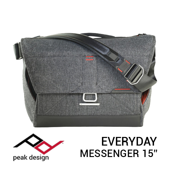 jual tas Peak Design Everyday Messenger 15 Inch Charcoal harga murah surabaya jakarta