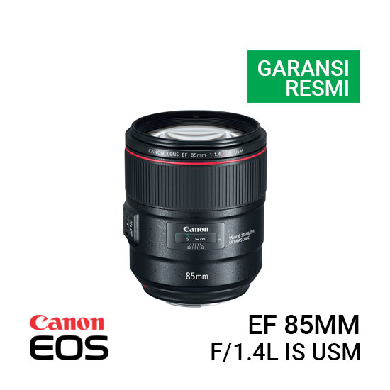 Jual Lensa Canon EF 85mm f/1.4L IS USM Harga Terbaik