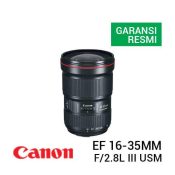 jual lensa Canon EF 16-35mm f/2.8L III USM harga murah surabaya jakarta