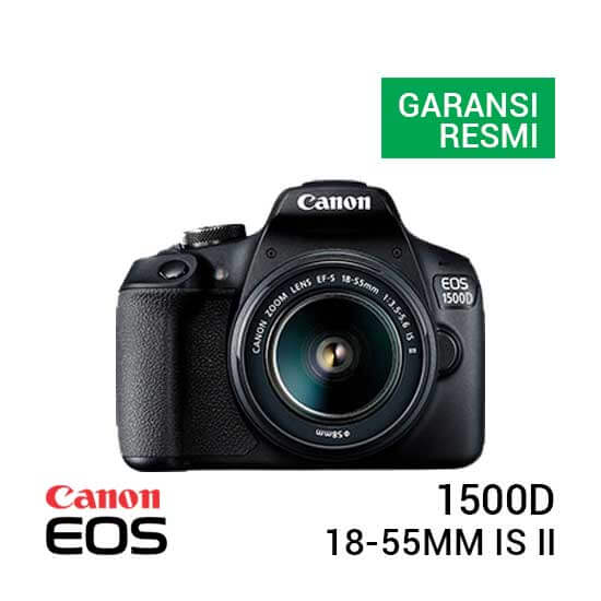 jual kamera Canon EOS 1500D Kit EF-S 18-55mm f/3.5-5.6 IS II harga murah surabaya jakarta