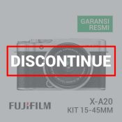 FUJIFILM X-A20 Kit 15-45mm f/3.5-5.6 OIS PZ Silver discontinue