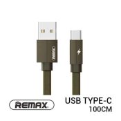 jual usb Remax Kerolla Cable Type-C 100cm Green harga murah surabaya jakarta