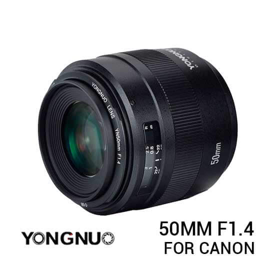 jual Lensa YongNuo Canon 50mm F1.4 harga murah surabaya jakarta