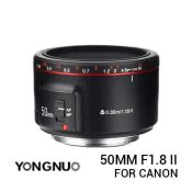 jual Lensa YongNuo Canon 50mm F1.8 Mark II harga murah surabaya jakarta