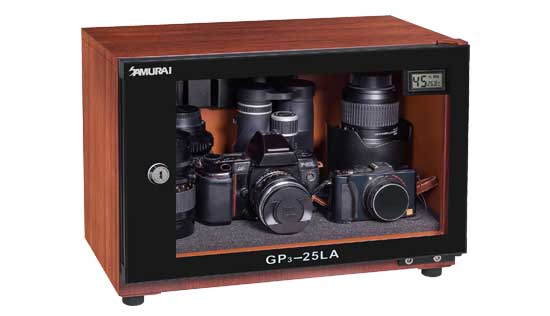Samurai GP3-25LA Digital Wooden Metal Dry Cabinet 25L