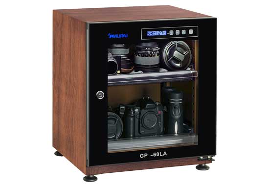 jual Samurai GP3-60LA Digital Wooden Metal Dry Cabinet 60L harga murah surabaya jakarta
