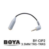 jual adaptor Boya BY-CIP2 3.5mm TRS-TRRS Adaptor harga murah surabaya jakarta