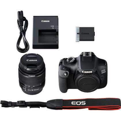 jual kamera Canon EOS 4000D Kit EF-S 18-55mm III harga murah surabaya jakarta