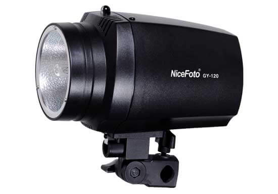 jual NiceFoto GY-120 Mini Studio Lamp Flash harga murah surabaya jakarta
