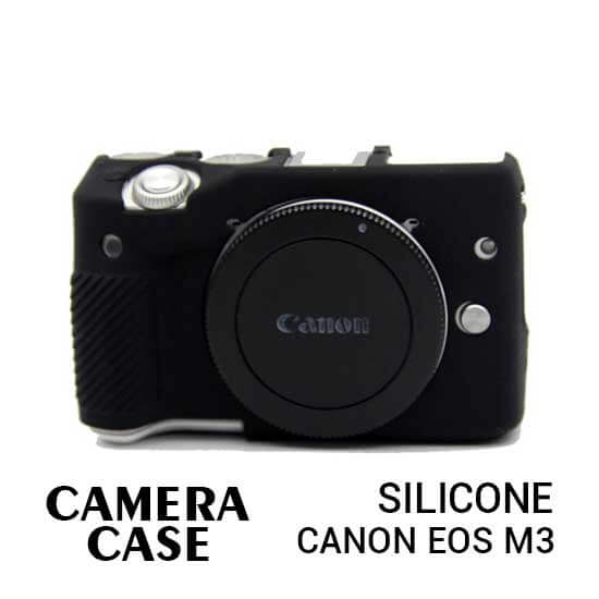 jual Silicone Case Canon EOS M3 Black harga murah surabaya jakarta