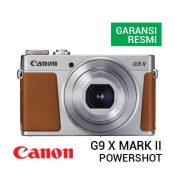 jual kamera Canon PowerShot G9 X Mark II Silver harga murah surabaya jakarta
