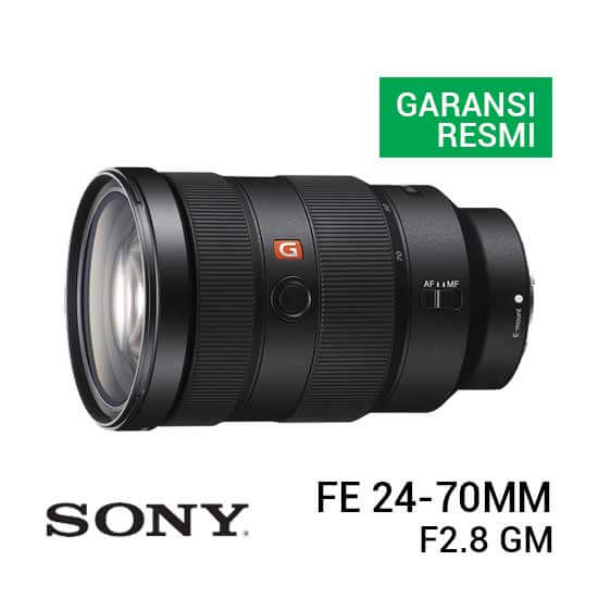 jual lensa Sony FE 24-70mm F2.8 GM harga murah surabaya jakarta