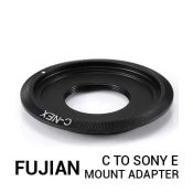jual Fujian C-Mount to Sony E CCTV Mount Adapter harga murah surabaya jakarta