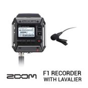 jual Zoom F1 Field Recorder with Lavalier Microphone harga murah surabaya jakarta