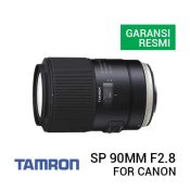 jual lensa Tamron New SP 90mm F2.8 Di Macro 1:1 VC USD w/hood For Canon [model F017] harga murah surabaya jakarta