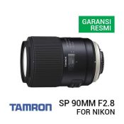 jual lensa Tamron New SP 90mm F2.8 Di Macro 1:1 VC USD w/hood For Nikon [model F017] harga murah surabaya jakarta