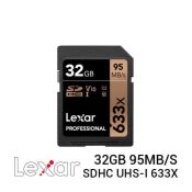 jual memory Lexar SDHC UHS-I 633x (95Mbps) 32GB harga murah surabaya jakarta