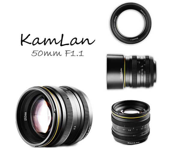 jual lensa Kamlan 50mm F1.1 Canon EOS-M harga murah surabaya jakarta