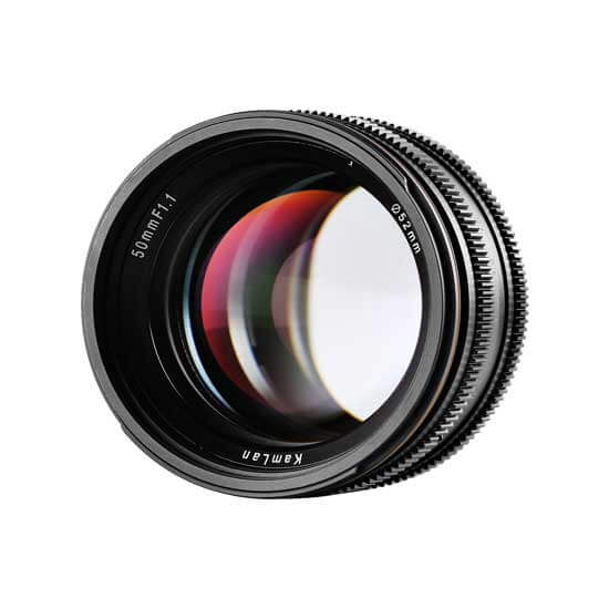 jual lensa Kamlan 50mm F1.1 Sony E-mount harga murah surabaya jakarta