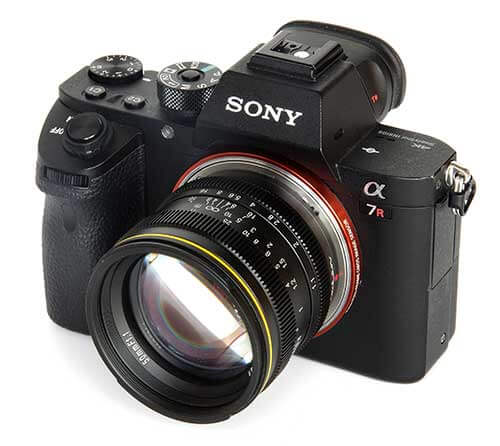 jual lensa Kamlan 50mm F1.1 Sony E-mount harga murah surabaya jakarta