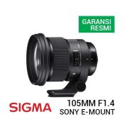 jual lensa Sigma 105mm F1.4 DG HSM Art Lens for Sony E harga murah surabaya jakarta