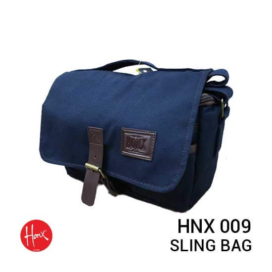 jual tas kamera HONX HNX 009 Sling Bag Navy harga murah surabaya jakarta