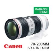 jual lensa Canon EF 70-200mm f/4 L IS II USM harga murah surabaya jakarta