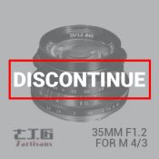 Discontinue 7Artisans 35mm f1.2 for M 43 - Black Harga Murah dan spesifikasi