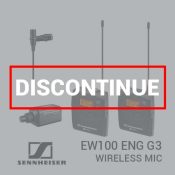 Sennheiser EW100 ENG G3 Wireless Microphone dc