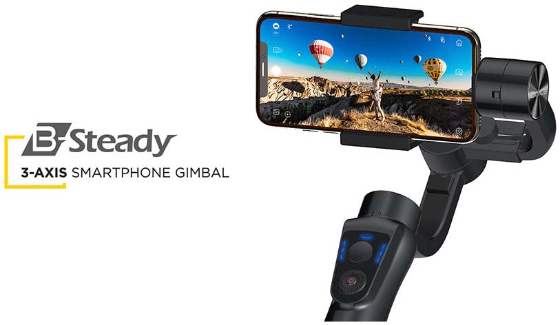 Jual Bricanova B-Steady 3-Axis Smartphone Gimbal Harga Terbaik dan Spesifikasi