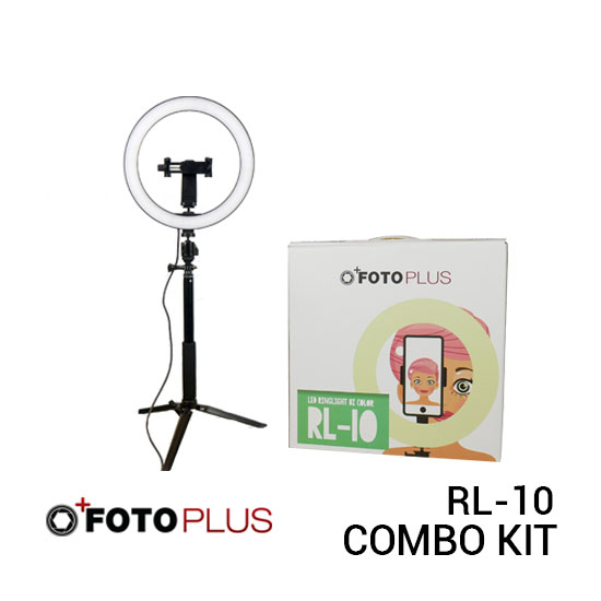 Jual Fotoplus Ring Light RL-10 Bi-Color Harga Murah Terbaik dan Spesifikasi