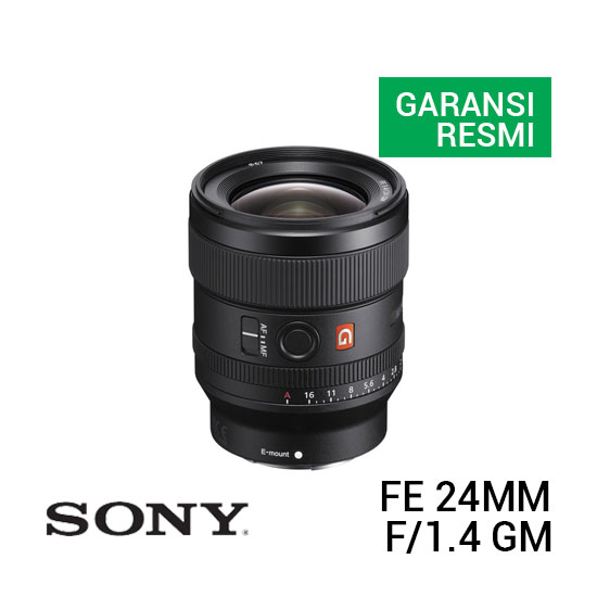 Jual Sony FE 24mm f1.4 GM Harga Terbaik dan Spesifikasi