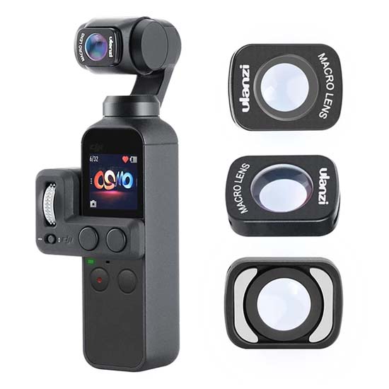 Ulanzi OP-6 Macro Lens 10x for DJI Osmo Pocket Harga Murah