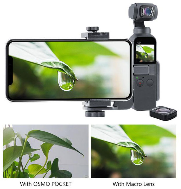 Jual Ulanzi OP-6 Macro Lens 10x for DJI Osmo Pocket Harga Murah dan Spesifikasi
