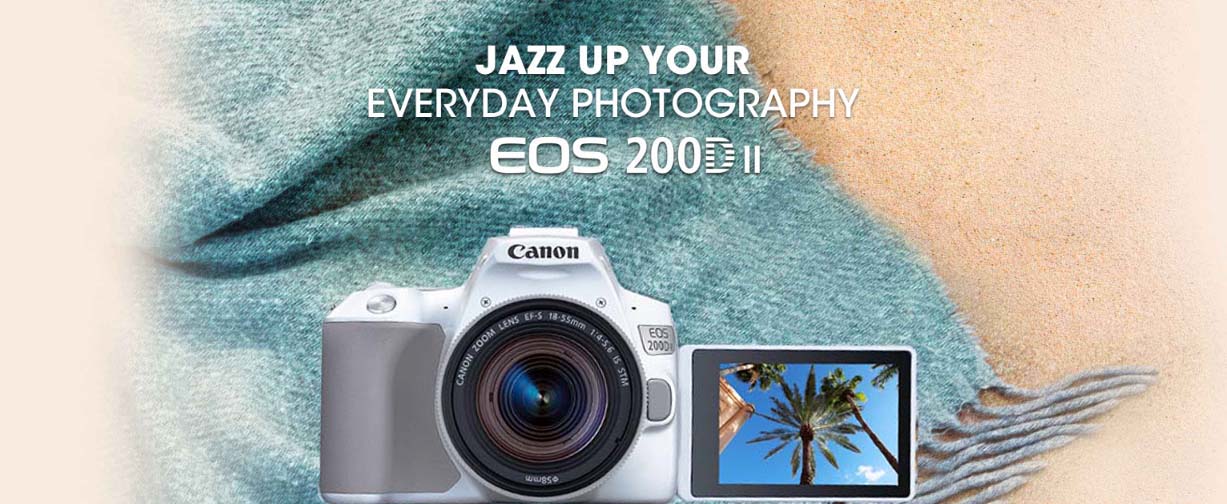 Jual Canon EOS 200D II Kit 18-55 IS STM - Garansi Distributor Harga Murah dan Spesifikasi