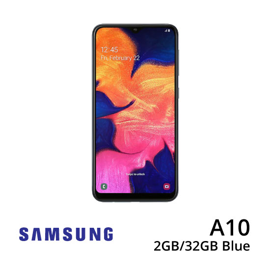 Samsung Galaxy  A10 2GB 32GB Blue Harga  dan Spesifikasi