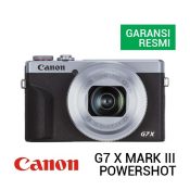 Jual Canon PowerShot G7 X Mark III Silver Harga Terbaik dan Spesifikasi