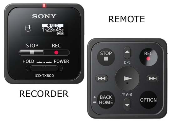 Jual Sony ICD-TX800 Digital Voice Recorder Black Harga Terbaik dan Spesifikasi