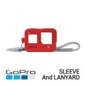 GoPro Sleeve and Lanyard Firecracker Red for HERO8 Black