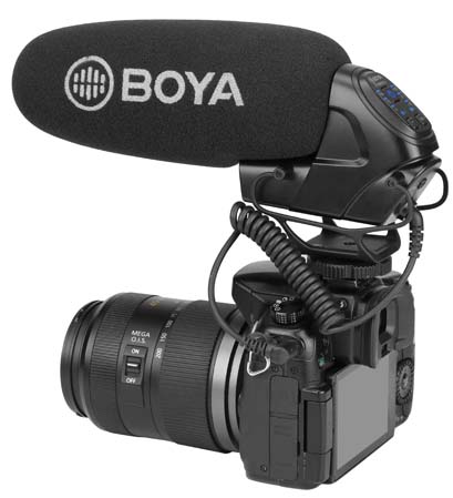 Jual BOYA BY-BM3032 Directional On-camera Microphone Harga Murah dan Spesifikasi