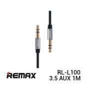Remax RL-L100 Cable Audio 3.5 AUX 1M Black
