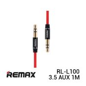 Remax RL-L100 Cable Audio 3.5 AUX 1M Red