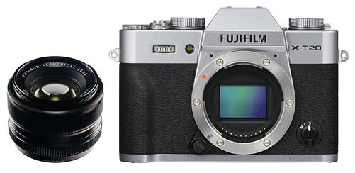 Jual Fujifilm X-T20 Kit XF 35mm F1.4 R Silver Harga Terbaik dan Spesifikasi
