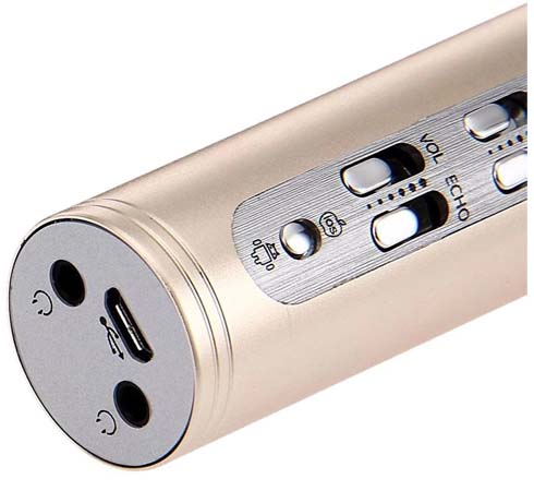 Jual Remax K02 Microphone Gold Harga Murah Terbaik dan Spesifikasi
