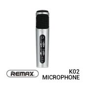 Jual Remax K02 Microphone Silver Harga Murah Terbaik dan Spesifikasi