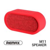 Jual Remax M11-RE Speaker Bluetooth Fabric Red Harga Murah Terbaik dan Spesifikasi
