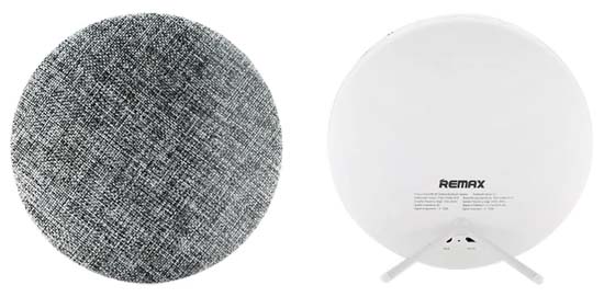 Jual Remax RB-M9 Speaker Bluetooth Fabric White Harga Murah Terbaik dan Spesifikasi