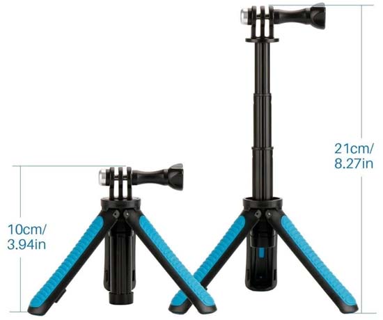 Jual Ulanzi Mini Tripod for Action Cam Harga Murah Terbaik dan Spesifikasi