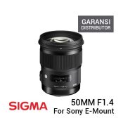 Jual Sigma 50mm f1.4 DG HSM Art for Sony E-Mount Harga Terbaik dan Spesifikasi